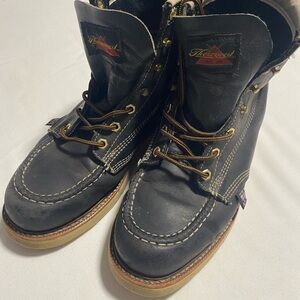 Thorogood Black Leather Men's Boots